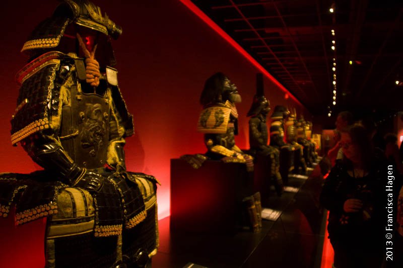 Samurai tentoonstelling, Wereldmuseum Rotterdam. Fotografie: Francisca Hagen