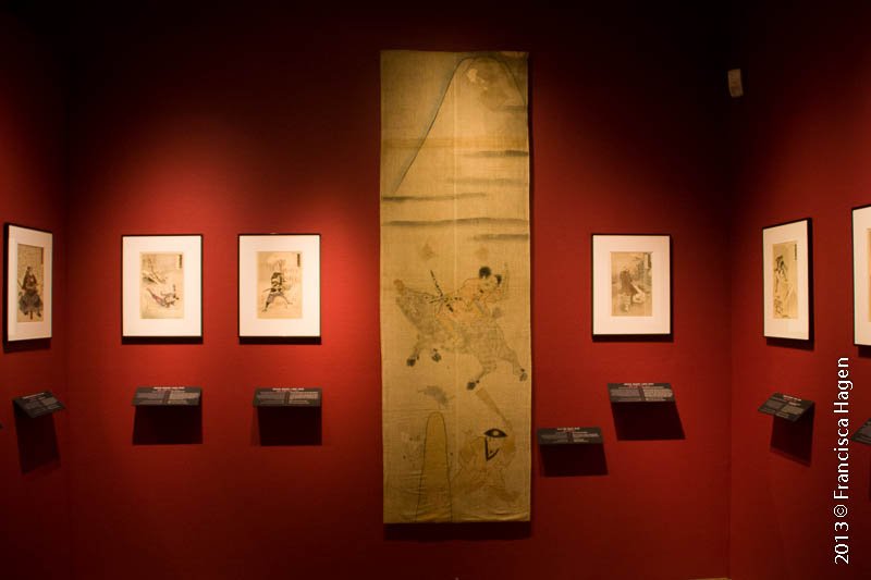 Samurai tentoonstelling, Wereldmuseum Rotterdam. Fotografie: Francisca Hagen