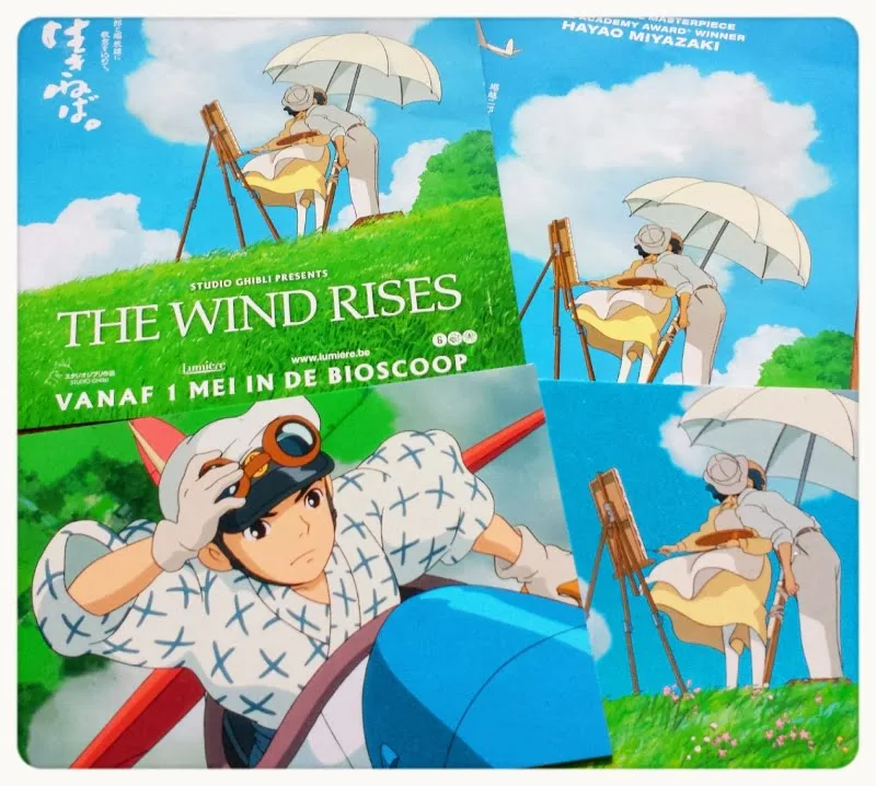 Miyazaki The Wind Rises Poster The Wind Rises Poster Classic