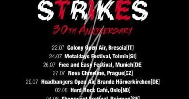 LOUDNESS - LIGHTNING STRIKES 30th anniversary - European Tour 2017