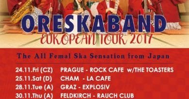 ORESKABAND European Tour 2017