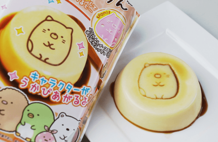Product Review: Heart – Sumikkogurashi Stamp Pudding