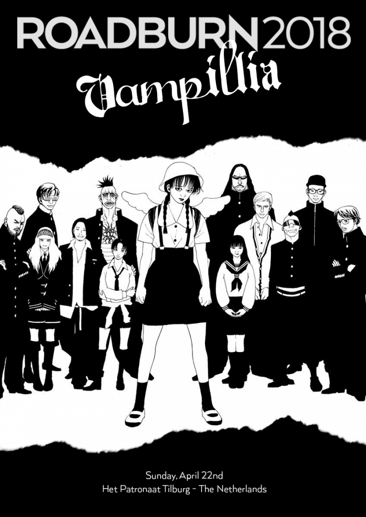 Vampillia Roadburn 2018 flyer