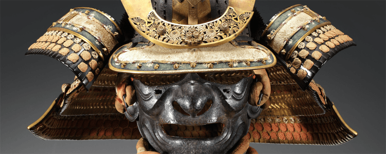 Japan Museum SieboldHuis: Masked Warriors. Battle Stage of the Samurai