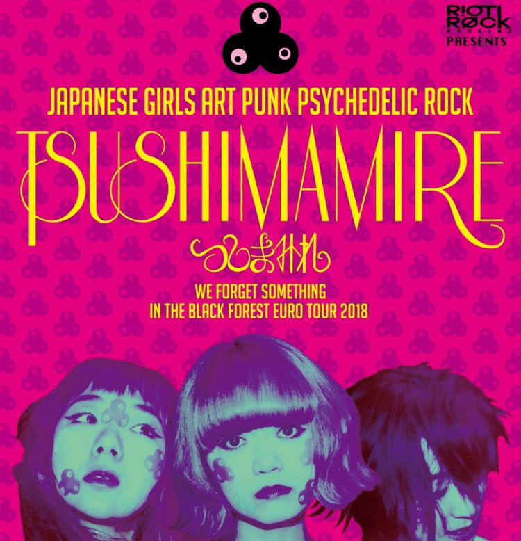 TsuShiMaMiRe announces European tour 2018
