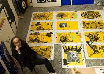 Aki Kuroda in his workshop | Photography: © Yukishima Yuki