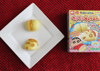 Product Review: Heart – Shin-chan Puri Puri Caramel Butt Cake