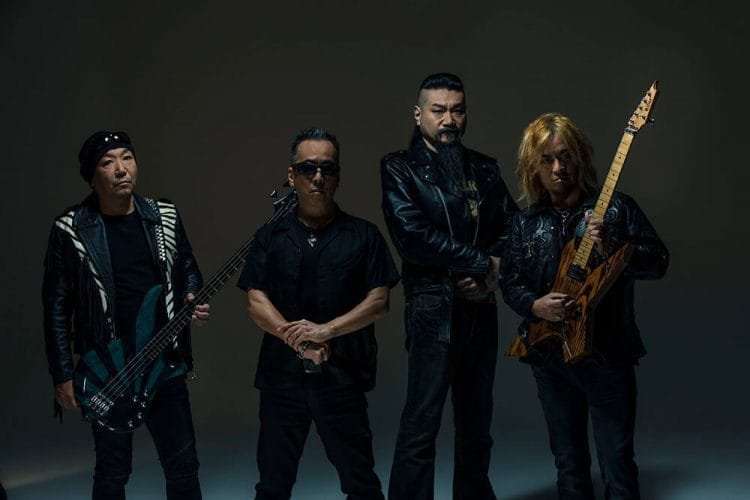 The four members of LOUDNESS © KATANA MUSIC KK