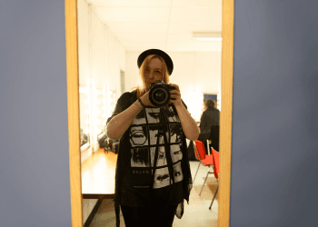 AVO J-Music Festival 2018 | Francisca Hagen self portrait before the show started