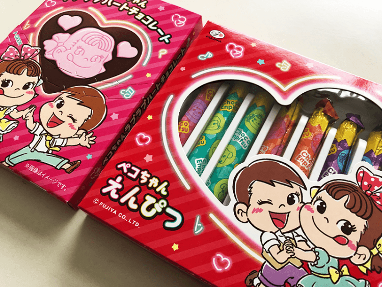 Product Review: Fujiya – Peko-Chan: Love Love Heart & Enpitsu