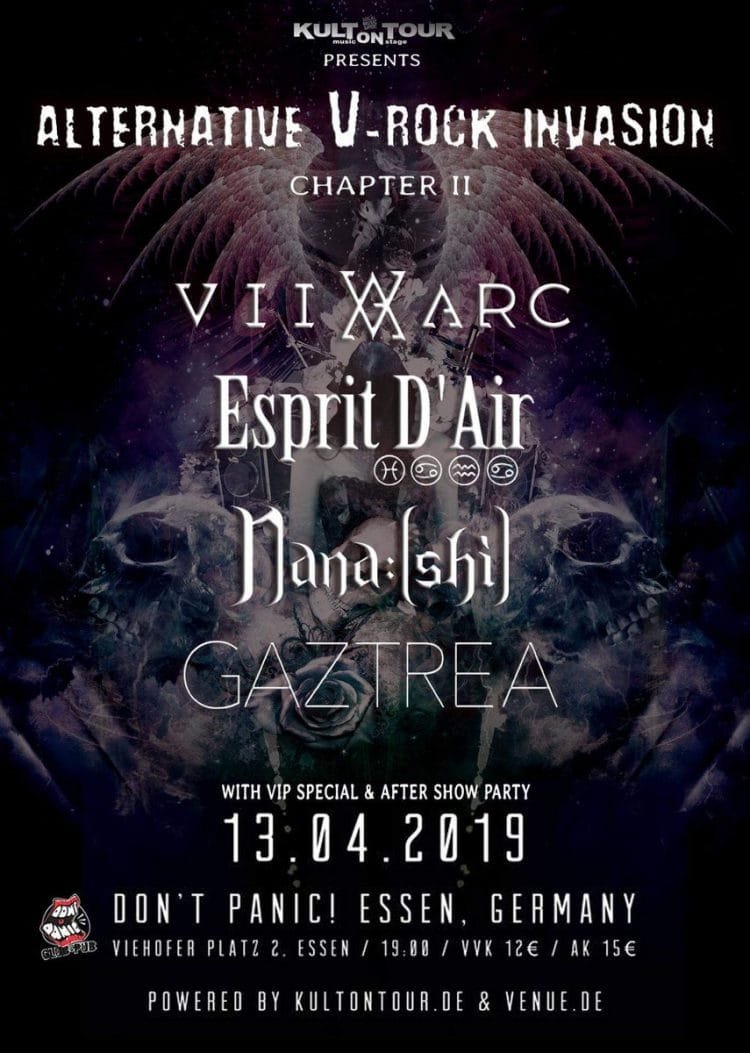 KULT on TOUR gets together with Nana:[shi] to organise Alternative V-Rock Invasion Chapter II