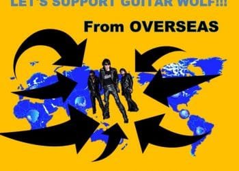 Guitar Wolf start worldwide crowdfunding for Shimane Jett Fes 2019