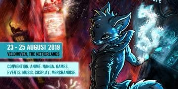 Abunai! 2019: High Tech, Low Life | Flyer designed by Els Deckers