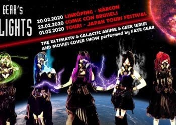 FATE GEAR will transform into X-FLIGHTS at NärCon, Comic Con Brussels and Japan Tours Festival during 2020 European Tour