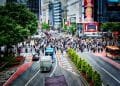 Hanneke's photo of the Shibuya Crossing, Tokyo