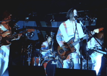 SLEEP IN WHITE-broadcast type- still © April in 85