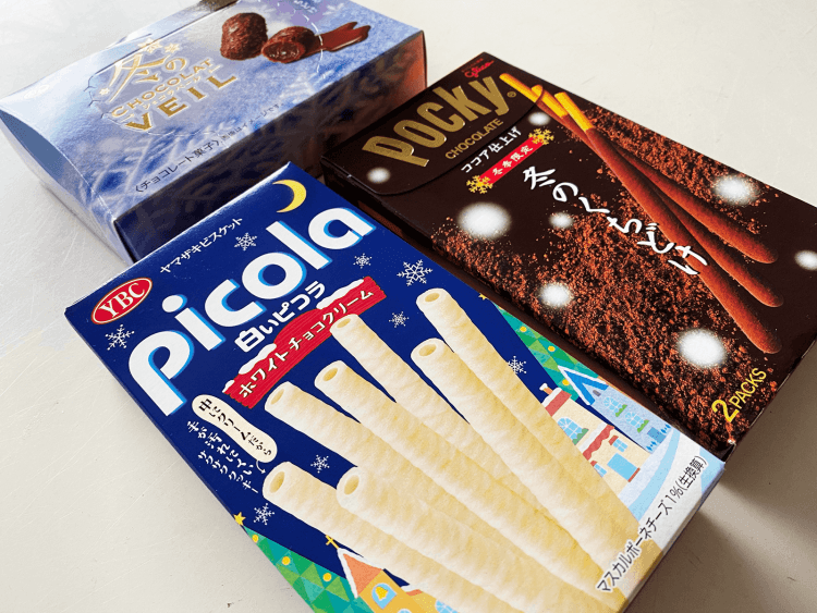 Product Review: Picola, Pocky & VEIL – Winter Edition Candies