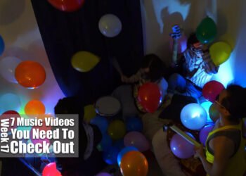 Still from the music video "Darling" by the band francis'