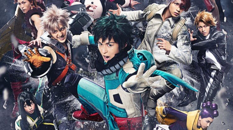 Detail poster ©K.Horikoshi/Shueisha, “MY HERO ACADEMIA” The “Ultra” Stage Project