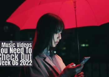 Still from Reira Ushio's music video for the song "さよならCITY (SayonaraCITY)".