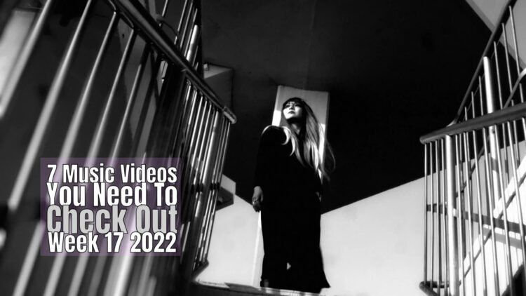 Still from the monochrome music video for the song "Monaural" by the rock band Palastleben