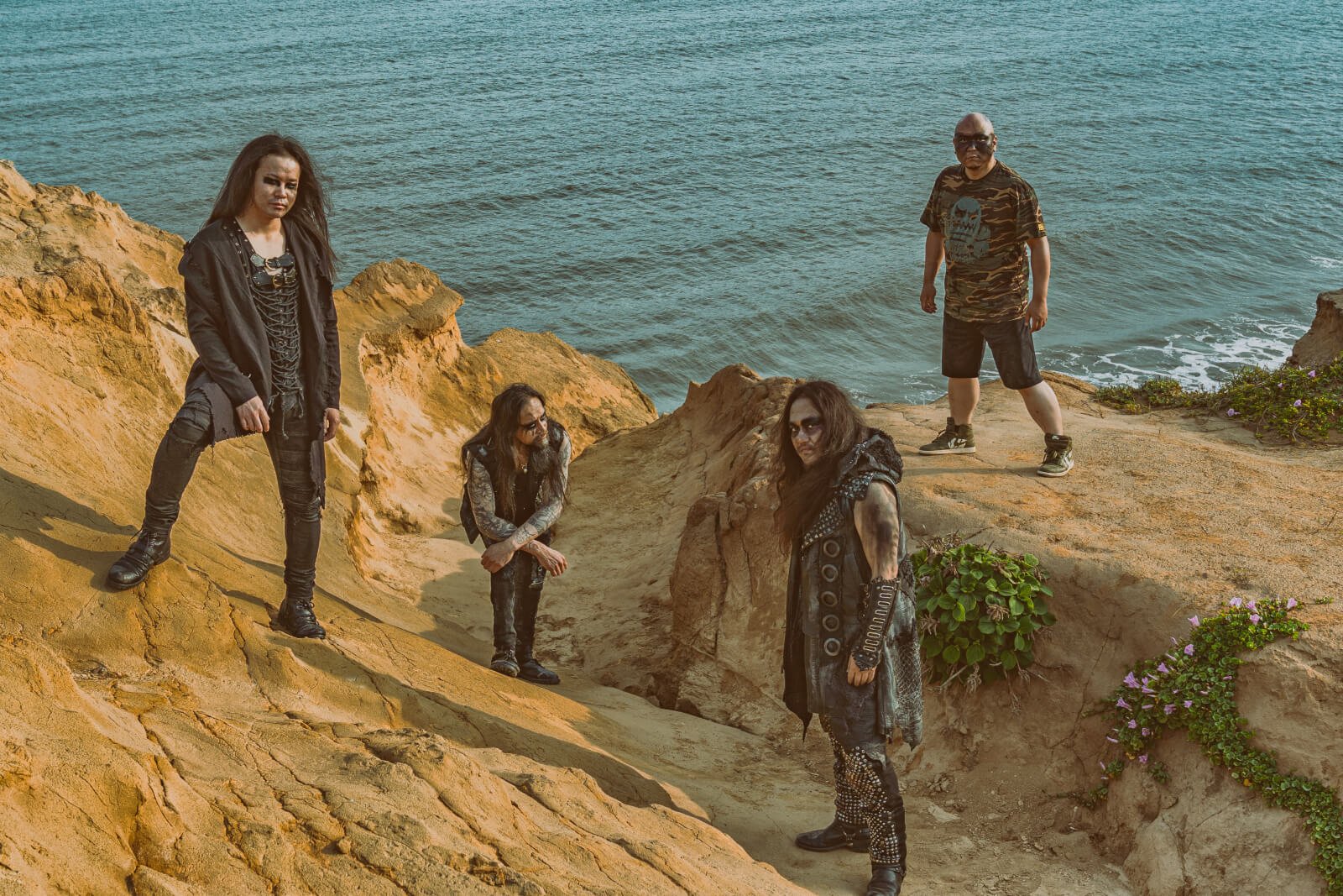 The four members of SURVIVE © SURVIVE