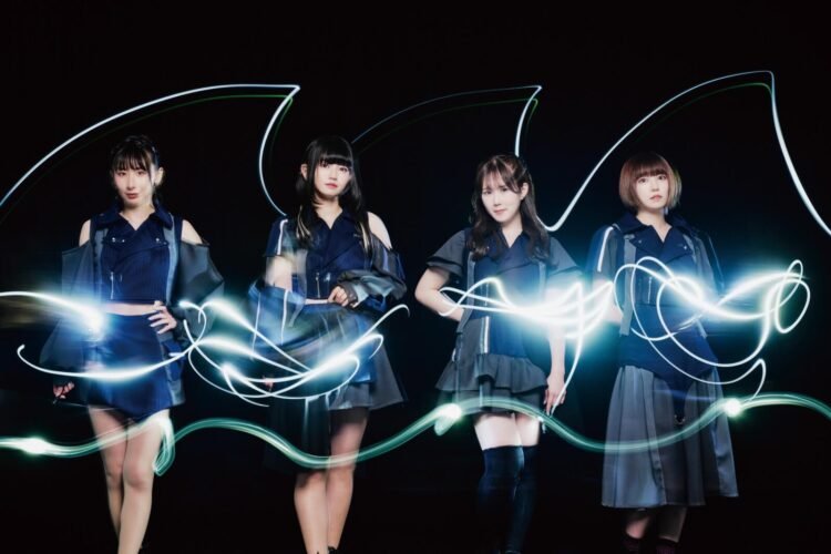 The four members of Broken By The Scream are standing next to each other.