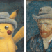 Left: Pikachu inspired by Self-Portrait with Grey Felt Hat, Naoyo Kimura (1960), The
Pokémon Company International. Right: Self-Portrait with Grey Felt Hat, Vincent van
Gogh, 1887, Van Gogh Museum, Amsterdam (Vincent van Gogh Foundation)