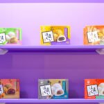 The photo was taken at the ISM Fair, where Tokimeki and their team were actively promoting the new brand. The photo shows a display of their current collection of mochi.