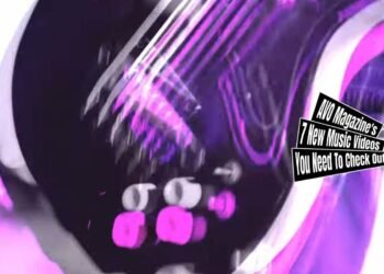 Still from CozyLand's music video for the song "Warltz", which is directed by Miyaryo. Lighting director: Andy(And film) and cinematographer: Mizuki Tsuji. The still focuses on one the guitar that gets played, but with an effect where several frames are overlapping that creates a sort of delay (probably RGB split), which gives a bit of a psychedelic effect. The still is not in focus to show an insight of the movement in the music video.