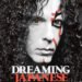 Cover art for 'Dreaming Japanese' with a monochrome photo of Marty Friedman with long curly hair. Part of his face was painted in a kabuki theatre style, using the colours white, red and black. One of the photos of the same session has been used for Friedman's eighth studio album 'Tokyo Jukebox' (2009). Cover art by Jim Villaflores